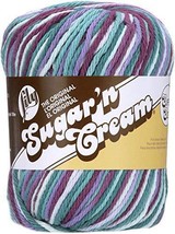 Lily Sugar&#39;n Cream Super Size Ombres Yarn, 3 oz, Crown Jewels Ombre, 1 Ball - $17.73