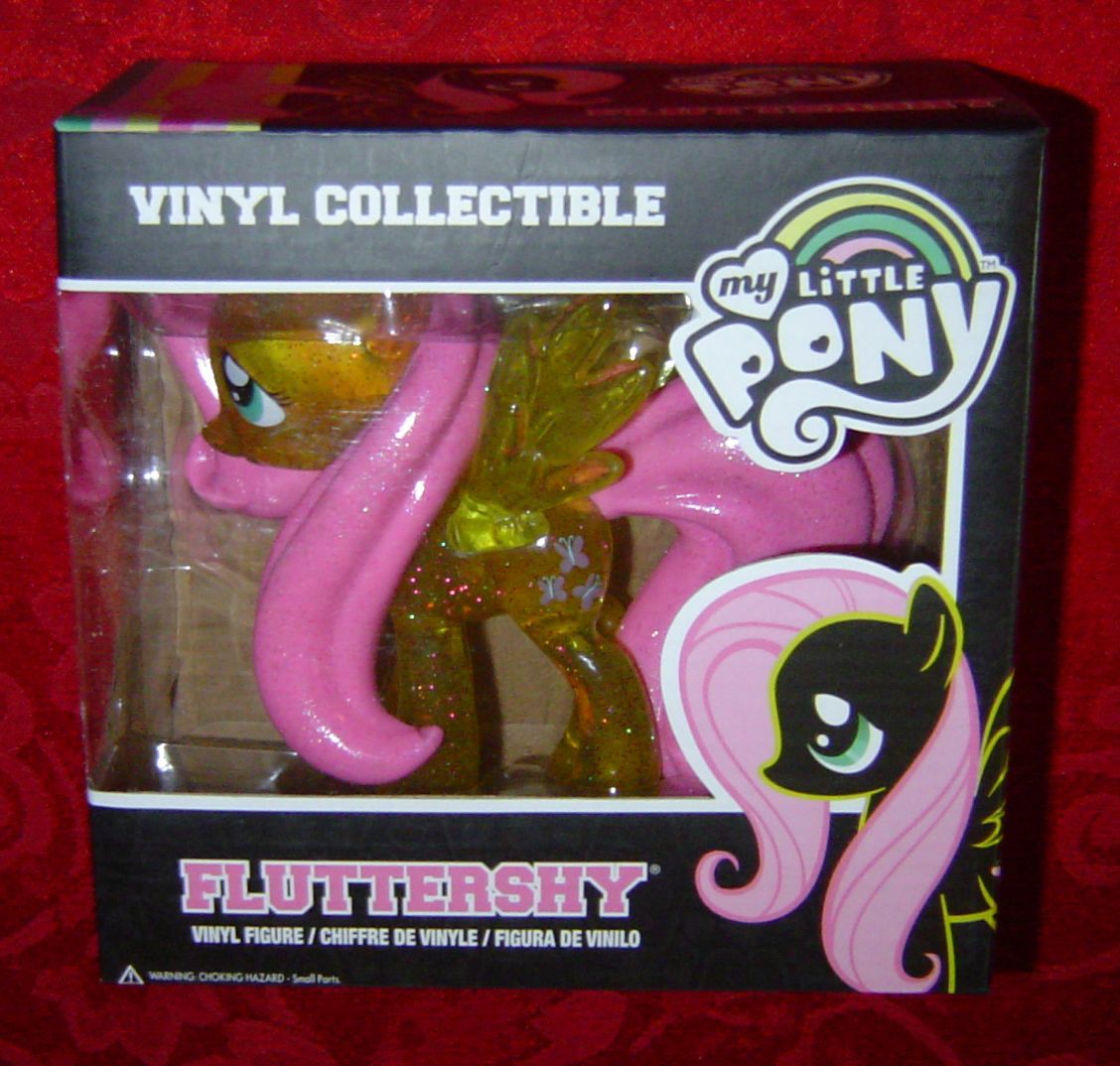 My Little Pony Fluttershy clear sparkle Vinyl Figure Funko variant - TV ...