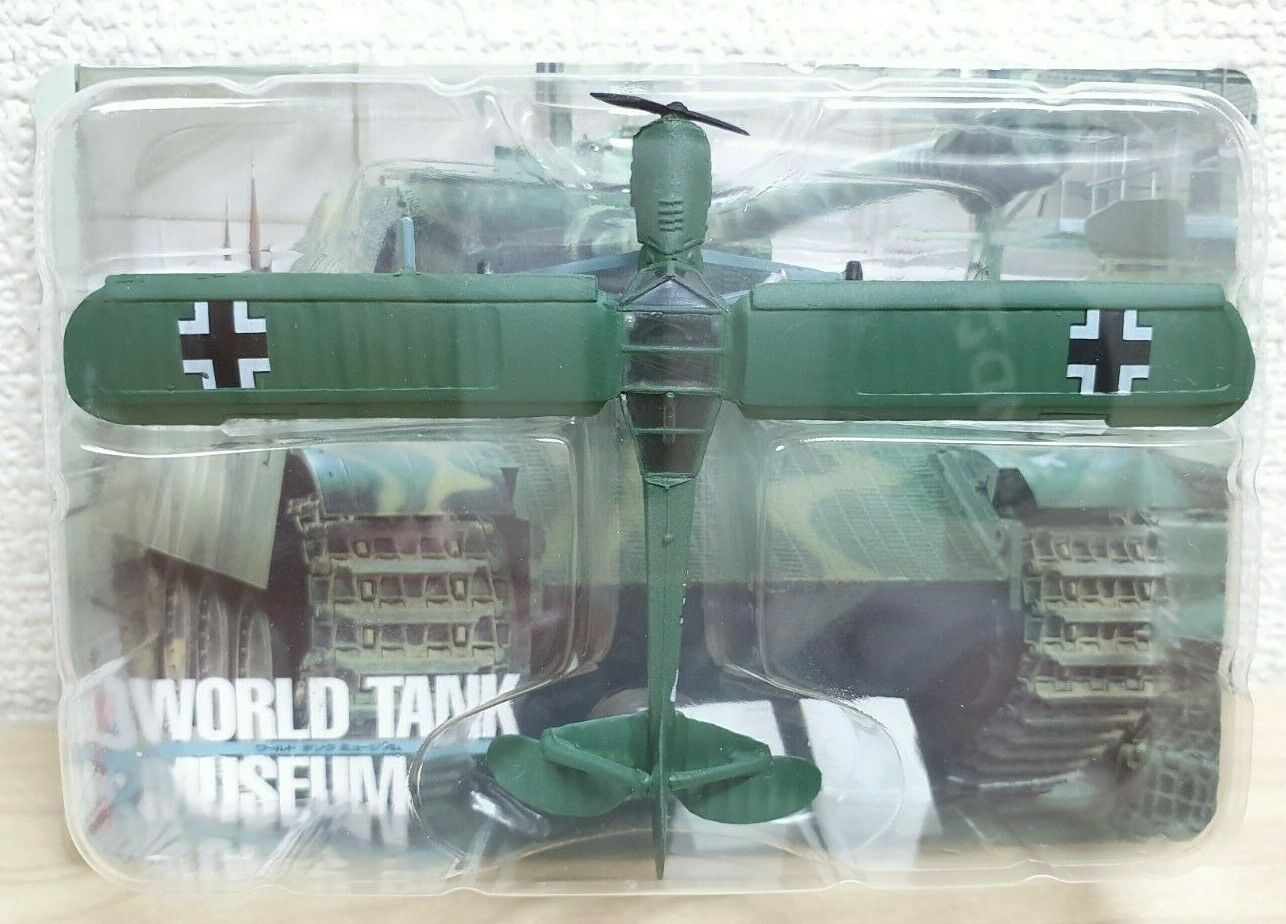 Takara 1/144 WTM 3 World Tank Museum German Fieseler Fi 156 Storch Plane Tan