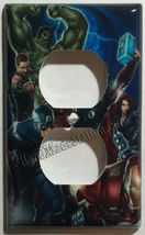 Captain America Iron Man Hulk marvel avengers Switch Wall Cover Plate Home decor image 12