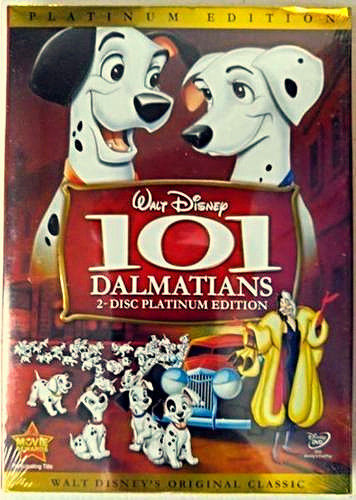 101 Dalmatians Dvd 2-disc Platinum Edition, Disney Brand New - Dvd, Hd 