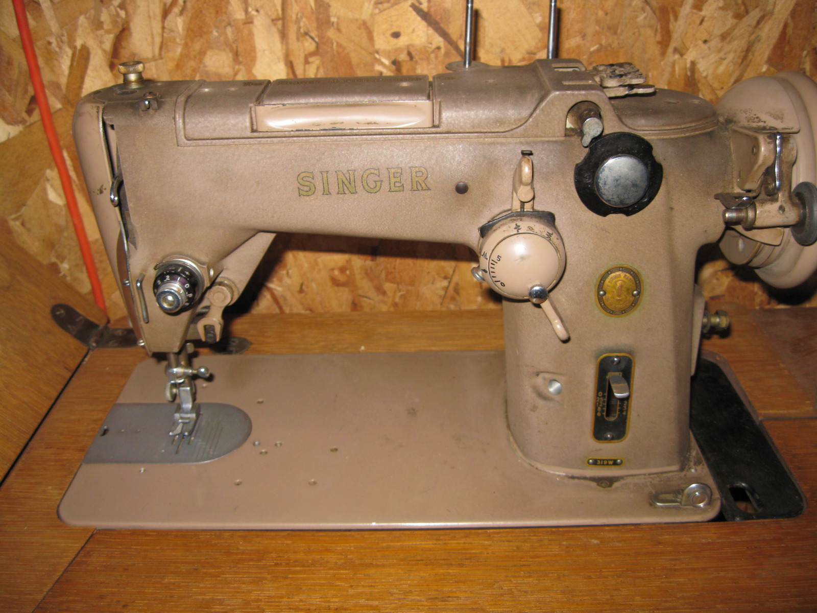 Singer 319W Swing Needle Needle Bar Frame, Needle Bar, Height Indicator