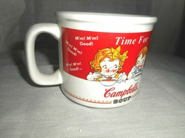 Campbell&#39;s Soup Mug Time for Soup HOUSTON HARVEST (HH) 1998 Ceramic Mug - $9.89