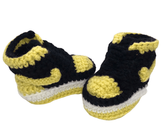 82.Baby Crochet J-1 Air Shoes