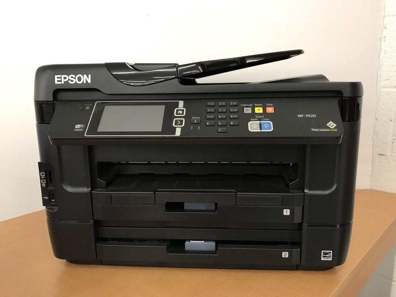 Epson Workforce Wf 7620 Wireless All In One Inkjet Printer Printers 5538