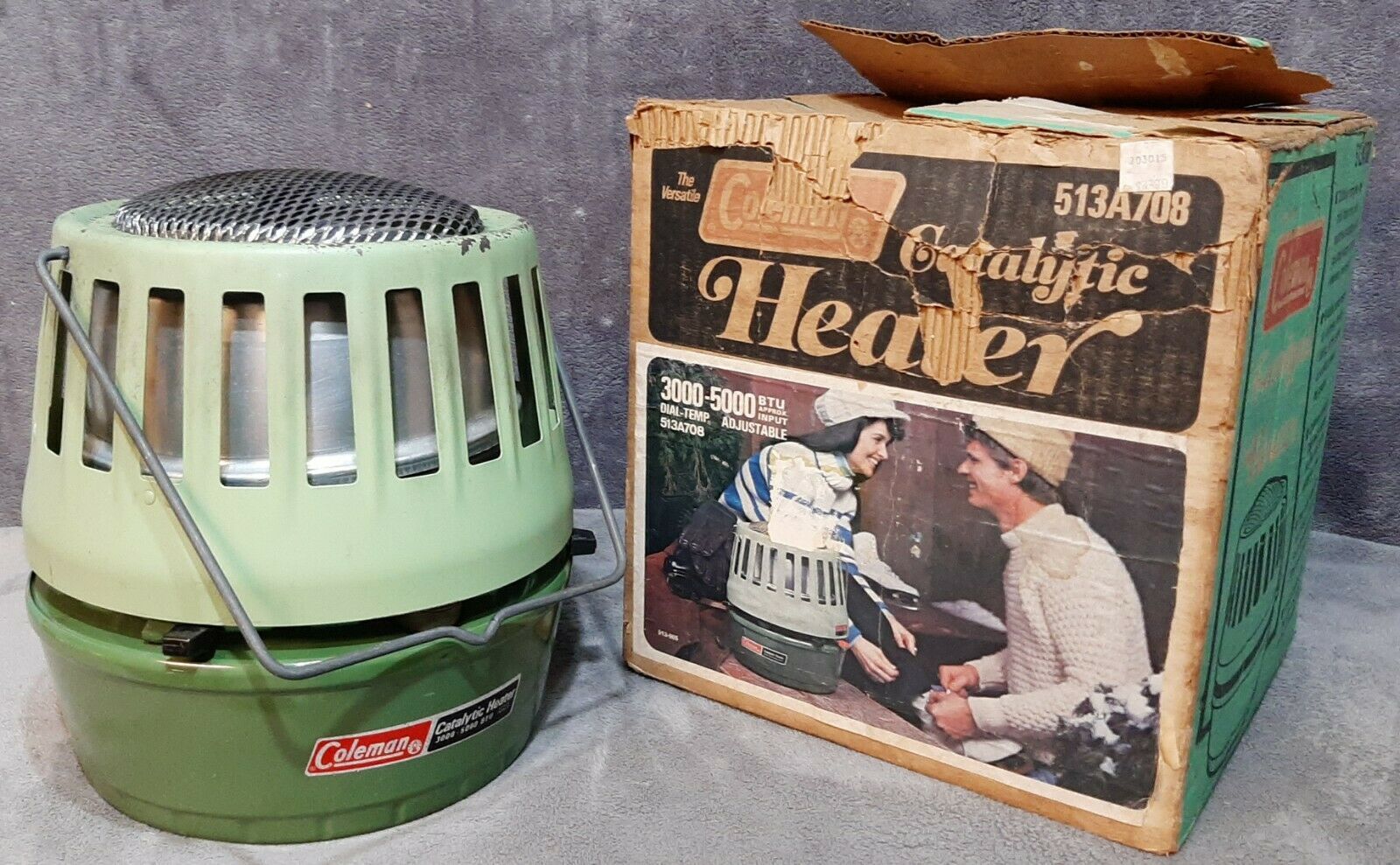 Vintage Coleman Propane Catalytic Heater Rare Btu Model | Hot Sex Picture