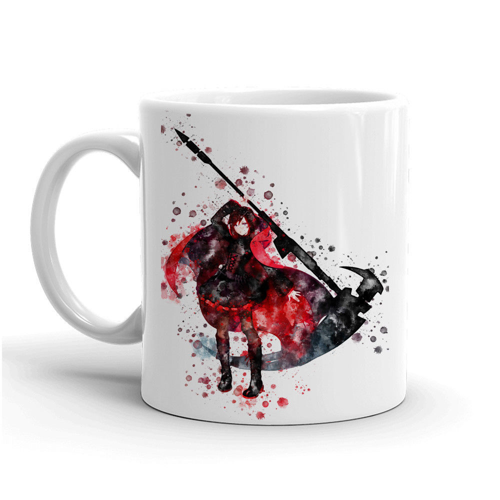 RWBY Anime Coffee Mug 11oz. Ceramic Tea Cup Magic Color Changing Gift ...