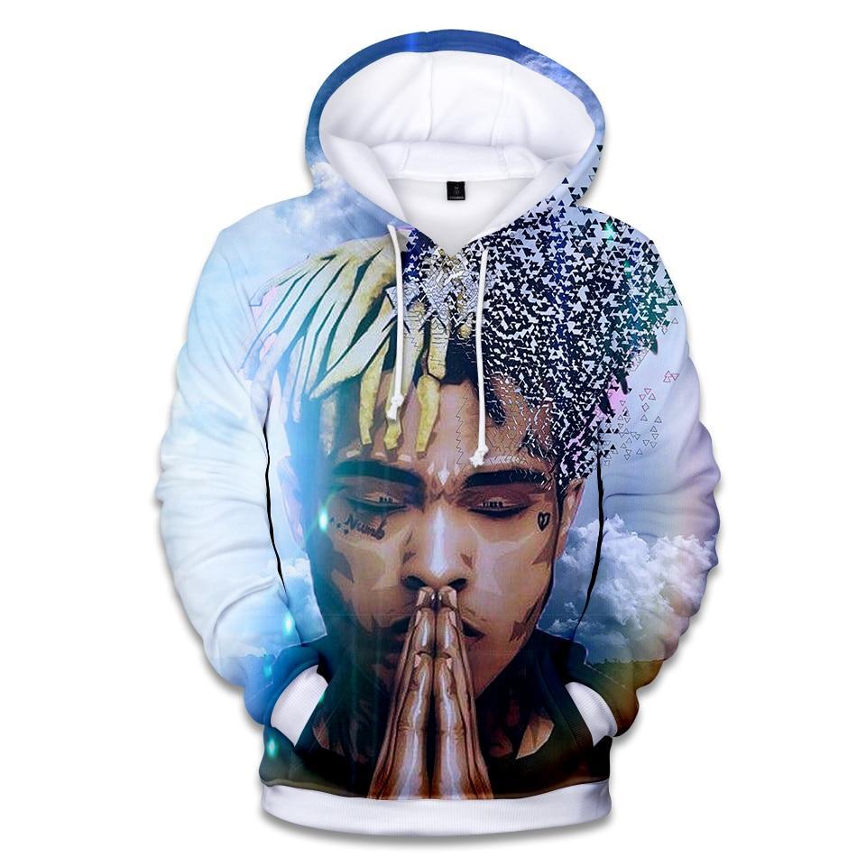 Rapper Xxx Tentacion Cotton Hoodies Sweatshirts Activewear 3593