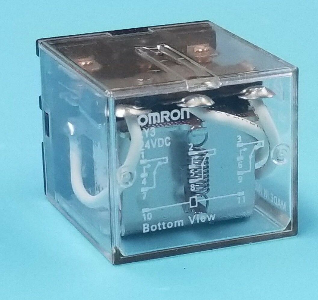 New Omron LY3-DC24 Relay 24VDC 10A 11 Pin and 50 similar items