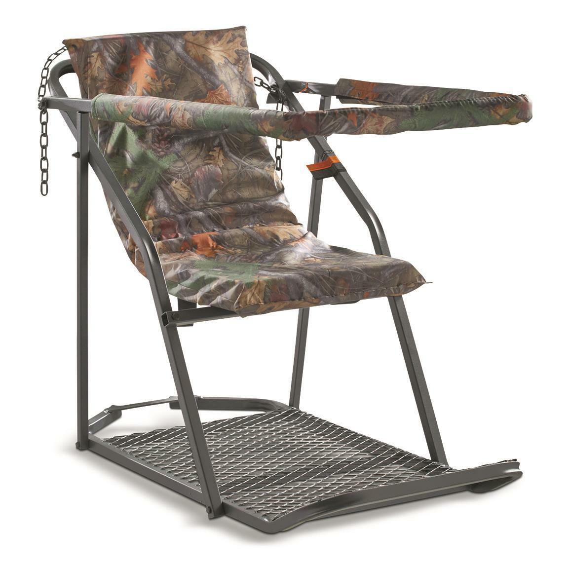 Tree Stand & 20' Climbing Sticks Combo Hunting Set Extreme Comfort