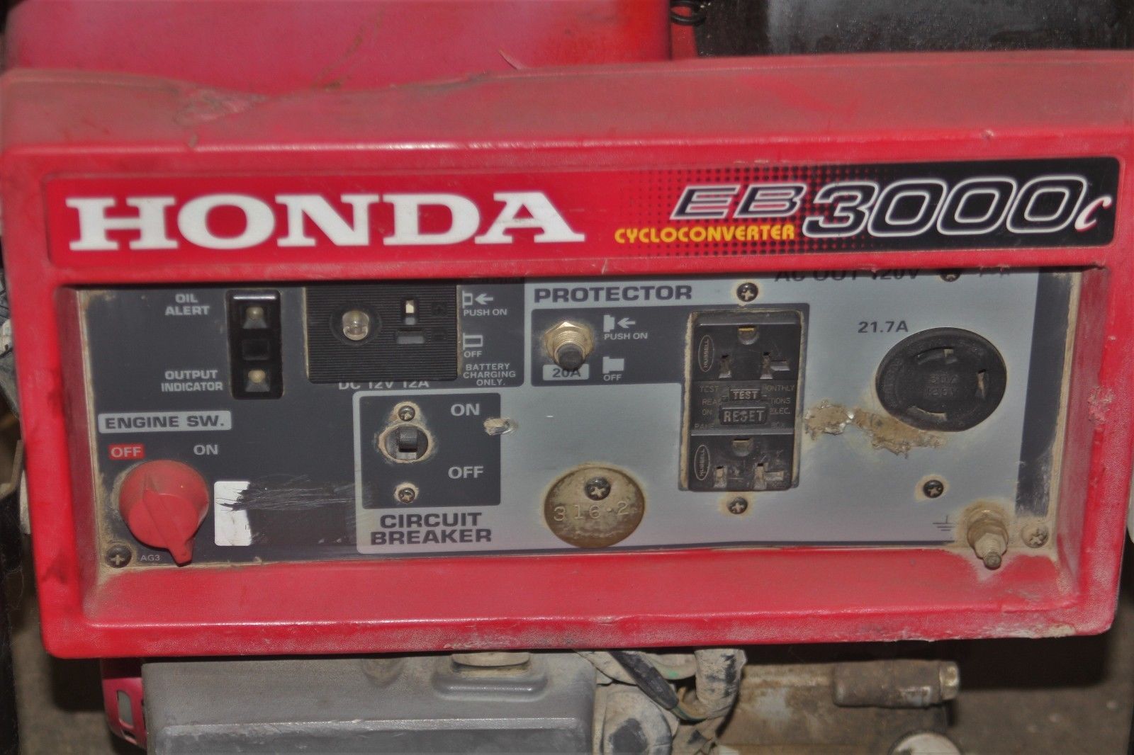 Honda EB3000C Cycloconverter Generator Generators