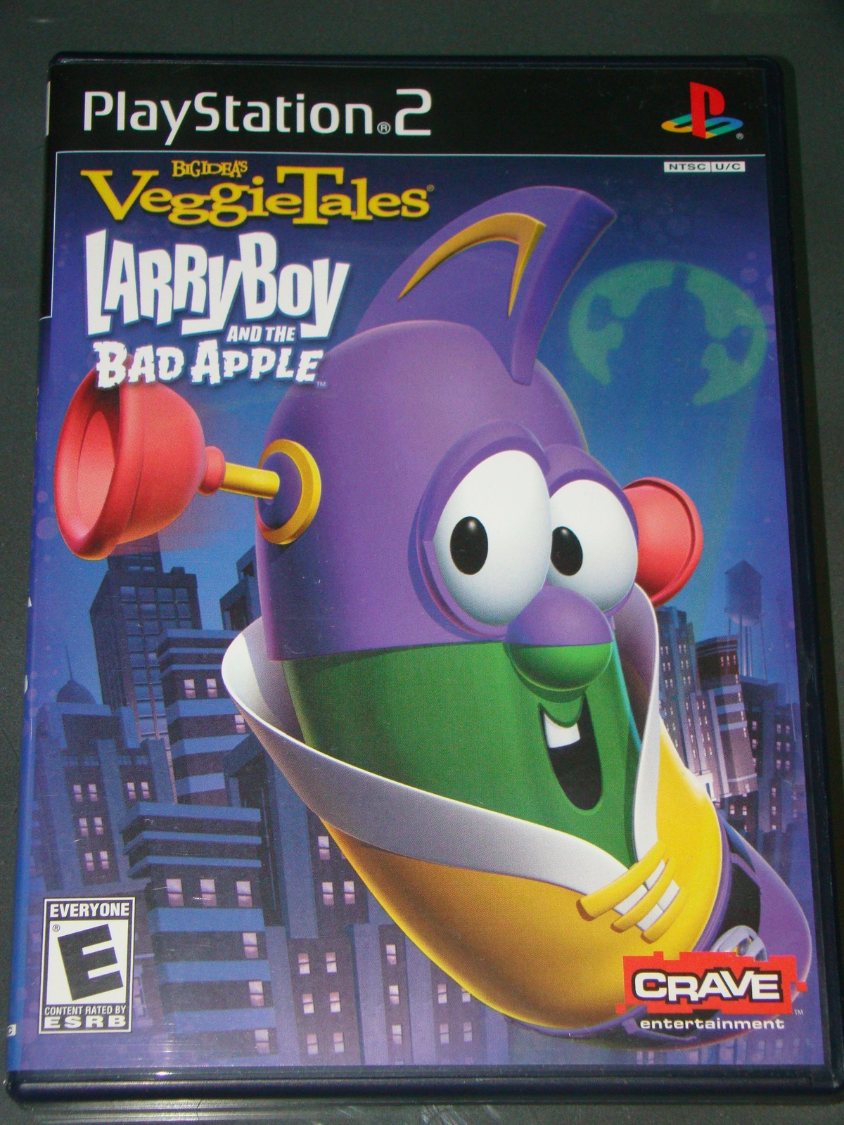 Playstation 2 - BIG IDEAS Veggie Tales - LARRY BOY AND THE BAD APPLE ...