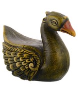 Beautiful Ally Earthenware Duck-Shaped Handicraft Art Piggy Bank - $31.68