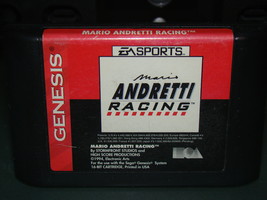 Sega Genesis   Ea Sports   Mario Andretti Racing (Game Only) - $12.00