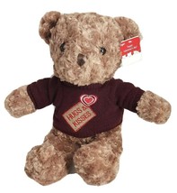 DAN DEE Collector's Choice Teddy Bear Stuffed Animal w/ TAG Hugs And Kisses Love - $9.78
