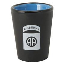 us army airborne black and blue 1.5 oz shot glass - $22.55