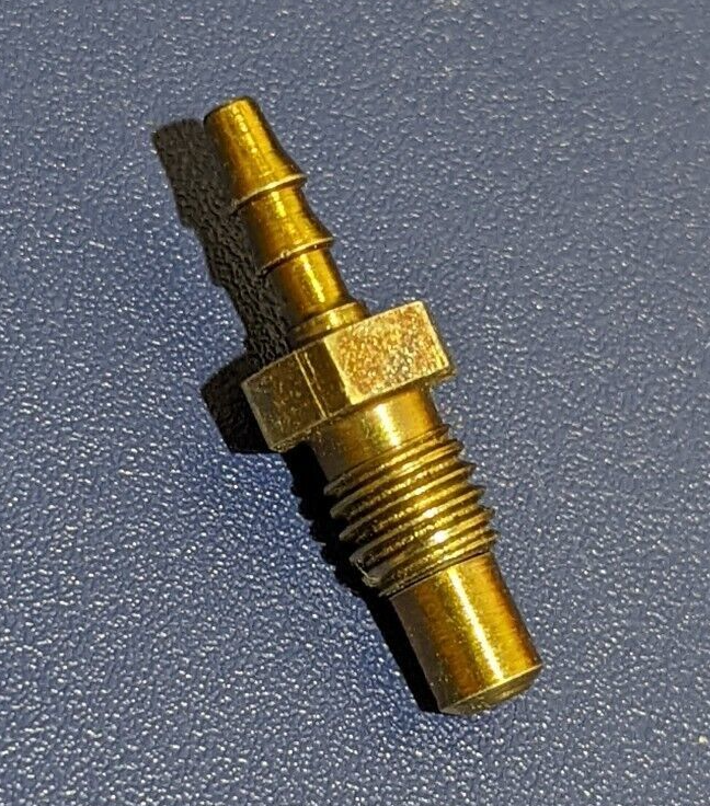 MERCEDES W123 W126 OIL PRESSURE GAUGE LINE FITTING 300D 300CD 300TD