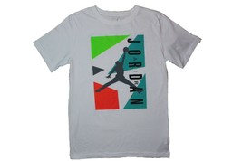 Jordan Jumpman Shirt Boys Size Xl White Multicoloured New Rare Essentials - $27.92