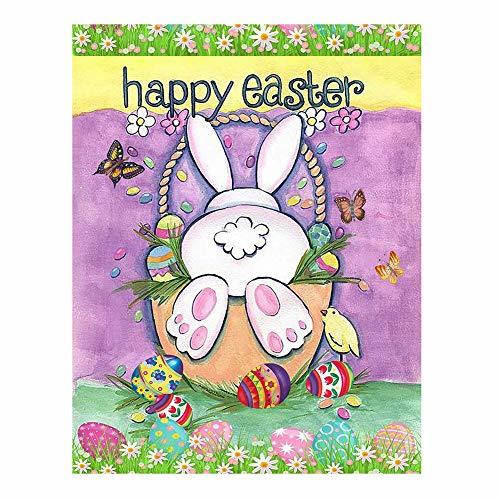 Easter Bunny 5D Diamond Painting Kits for Adults, Full Drill Crystal