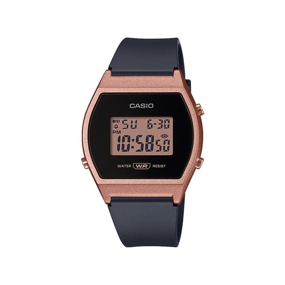 Casio Women's Quartz Sport Watch with Resin Strap, Black, 21 (Model: LW-204-1ACF