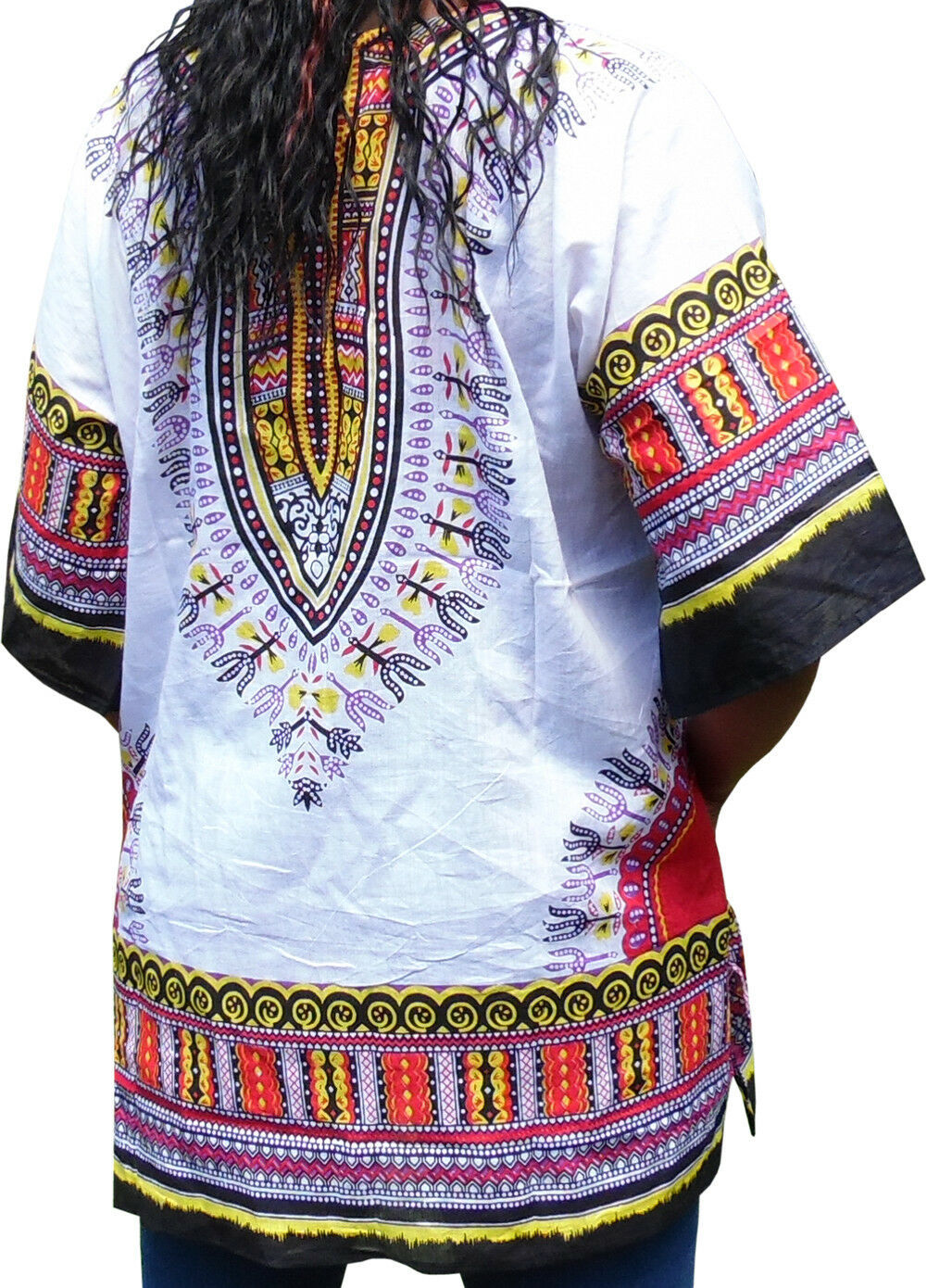 BULK LOT OF 50 DASHIKIS : 5 Of Each Color : American Dashiki Brand - Africa