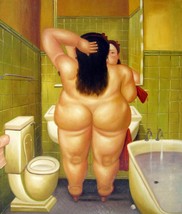 20x24 inches Rep. Fernando Botero  stretched Oil Painting Canvas Art Wal... - $85.00