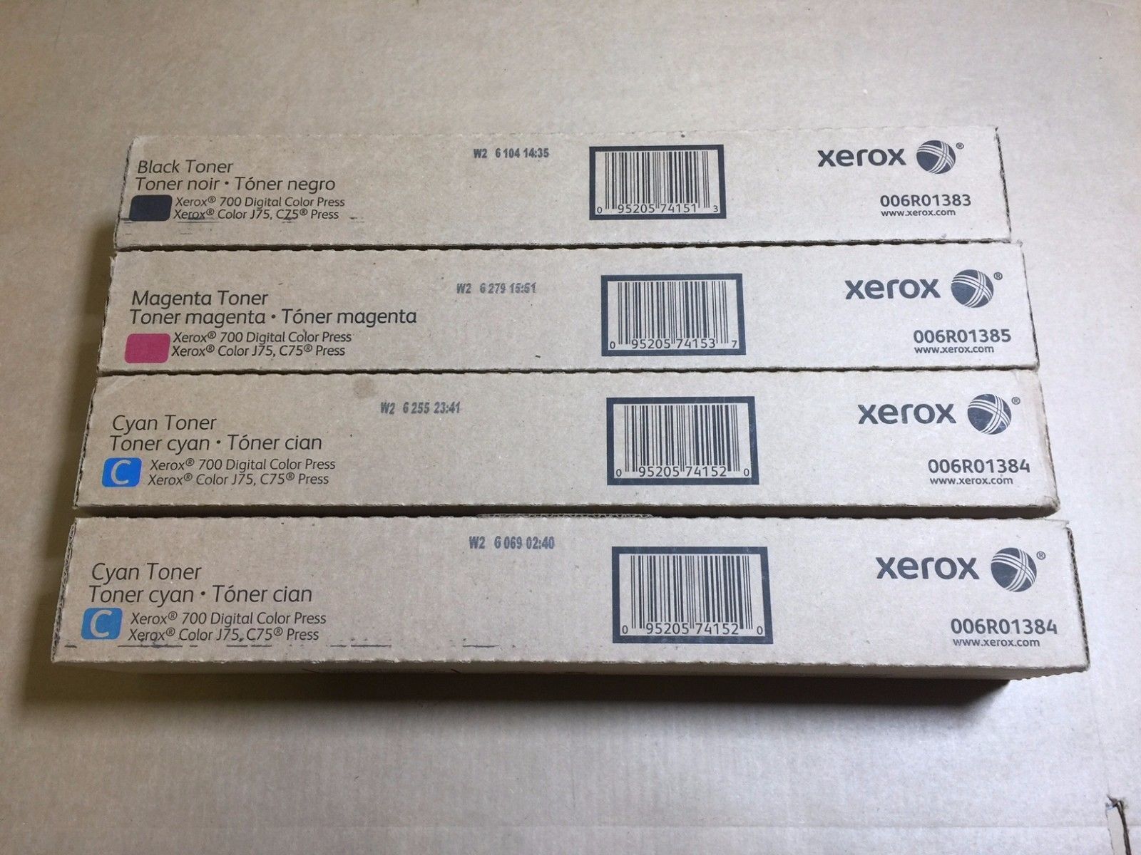 парт номера xerox 700