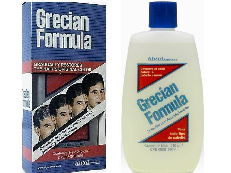 GRECIAN FORMULA 3 PACK LEAD ACETATE 3 x 8 FL****FREE WORLDWIDE SHIPPING