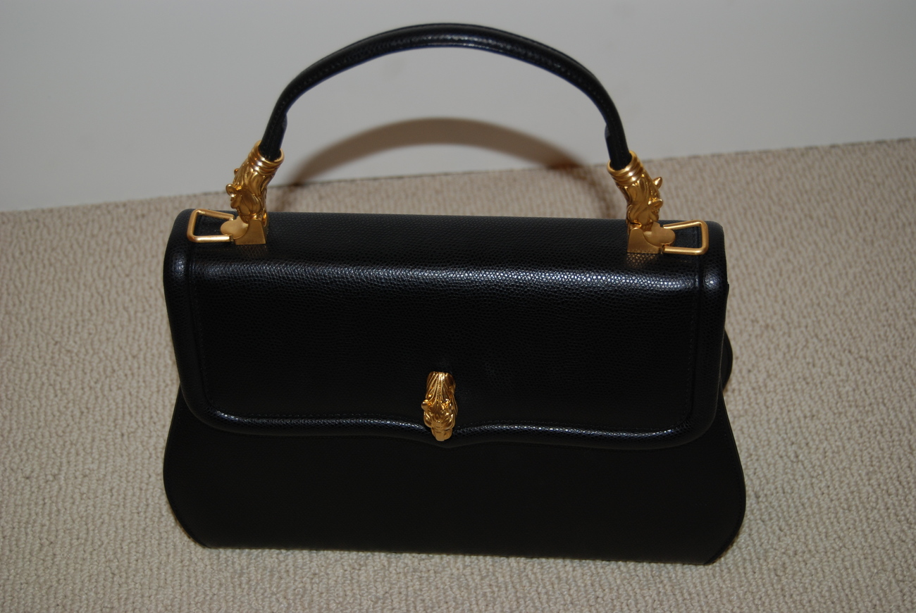 evening black purse