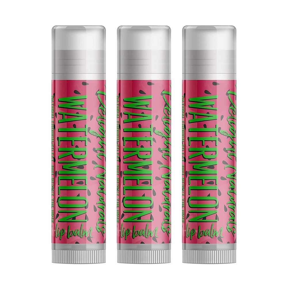 Delight Naturals Watermelon Lip Balm Limited Edition - Set of Three ...