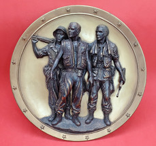 1984 Franklin Mint The Friends of the Vietnam Veterans Memorial Tribute 3D Plate - $59.99