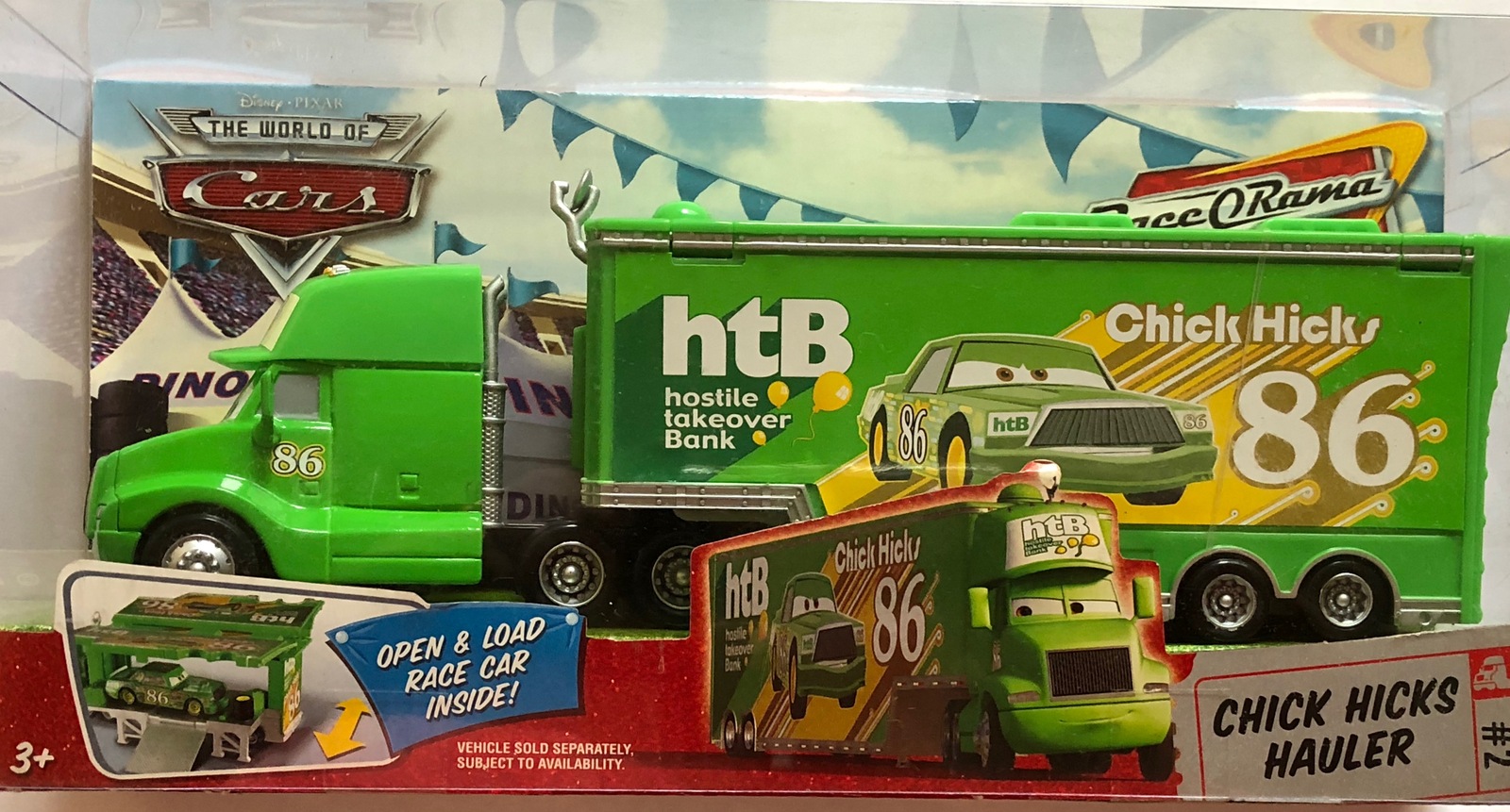 Disney Pixar Cars Haulers Chick Hicks Hauler - Action Figures