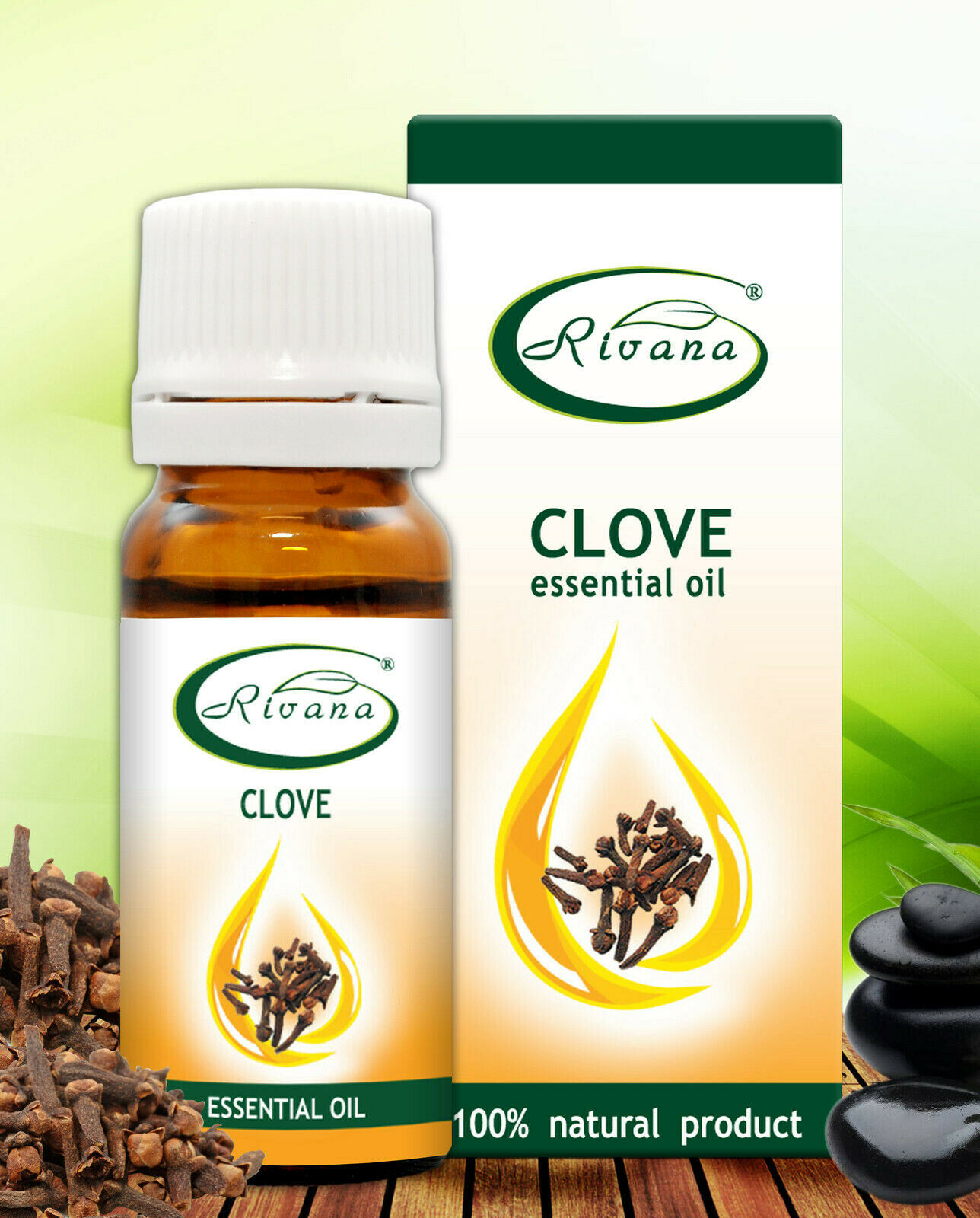 Clove Essential Oil 100% Natural Pure Aromatherapy Aphrodisiac 10 ml 0.34 oz