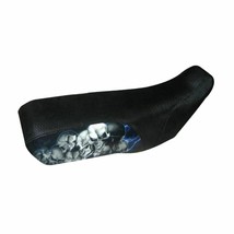 Yamaha YFM 450 Wolverine 2006 Blue Lightning Skull Pile ATV Seat Cover #M204531 - $31.95