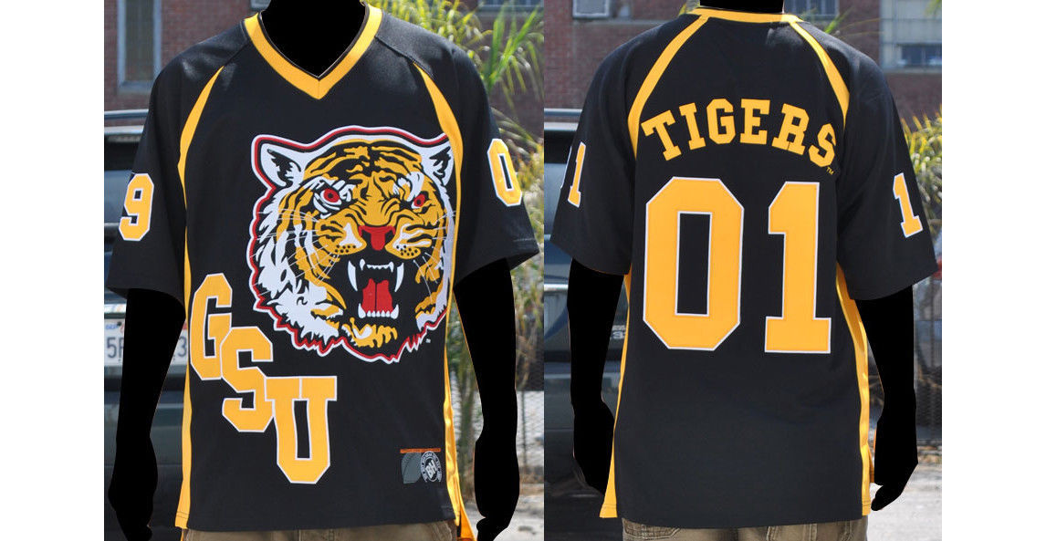 Grambling State University Jersey SWAC GSU Tigers Men's Clothing