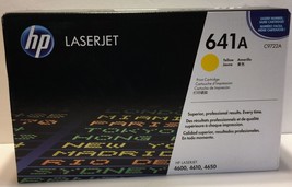 NIP Sealed HP 641A C9722A Yellow Print Cartridge Toner LaserJet 4600 461... - $33.65