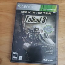 Fallout 3 Game of the Year Edition (Microsoft Xbox 360, 2009) GS Exclusive - $11.95