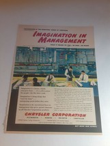 1944 Chrysler Car Ad - Imagination in Management  War Bonds PRINT AD  PA1 - $29.69
