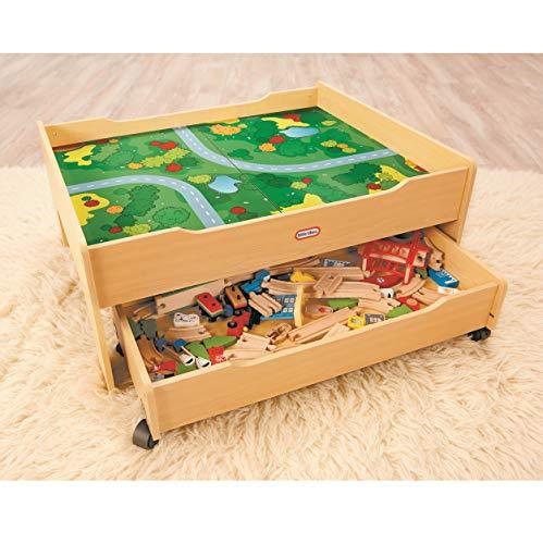 little tikes wooden train table