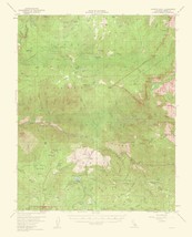 Topo Map - Tehipite Dome California Quad - USGS 1952 - 23.00 x 28.47 - $36.58+