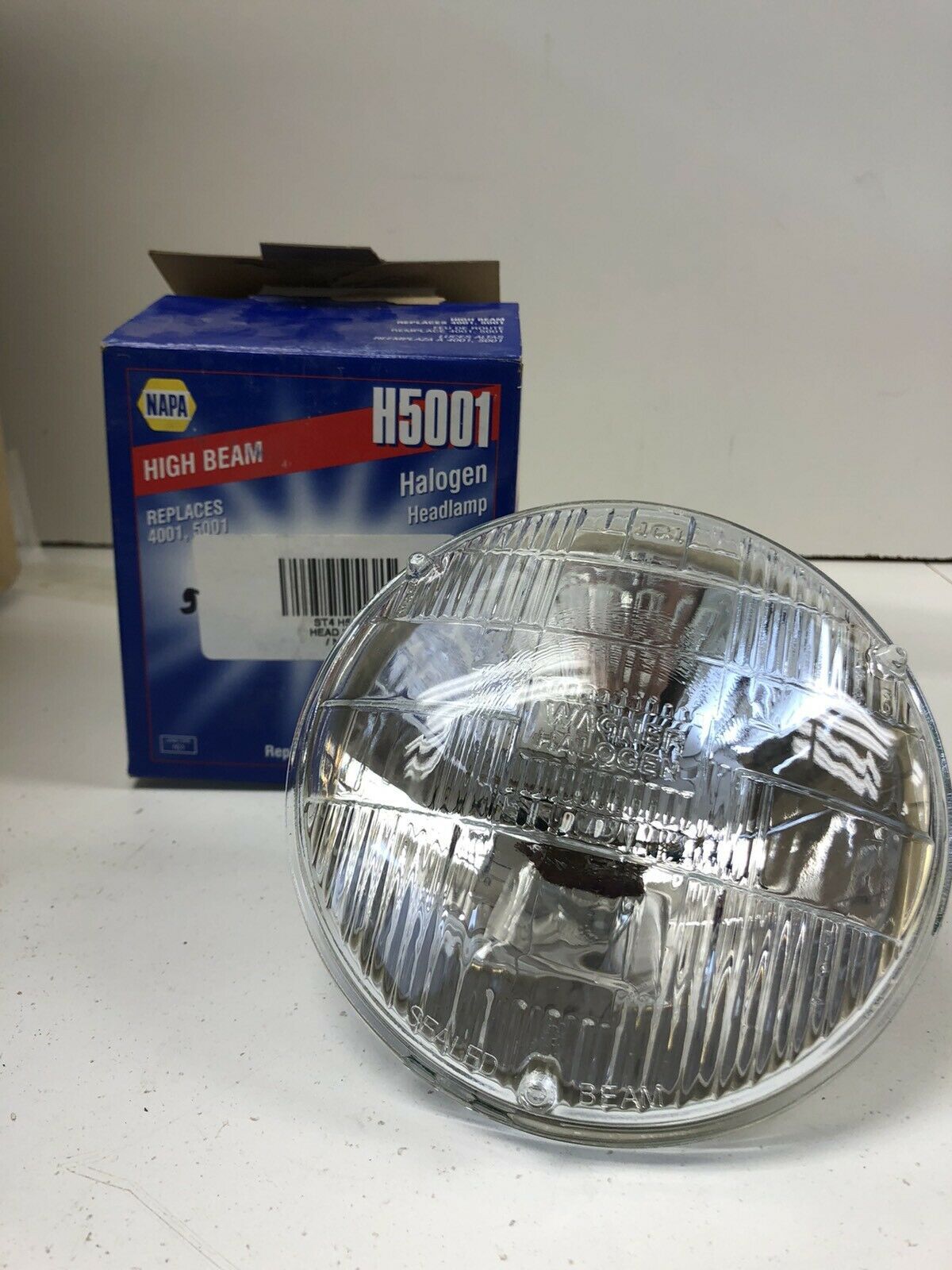 NAPA Halogen High Beam Sealed Beam Headlight H5001 Headlights