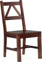 Linon Home Decor Titian Chair, Antique Tobacco Finish - $97.99