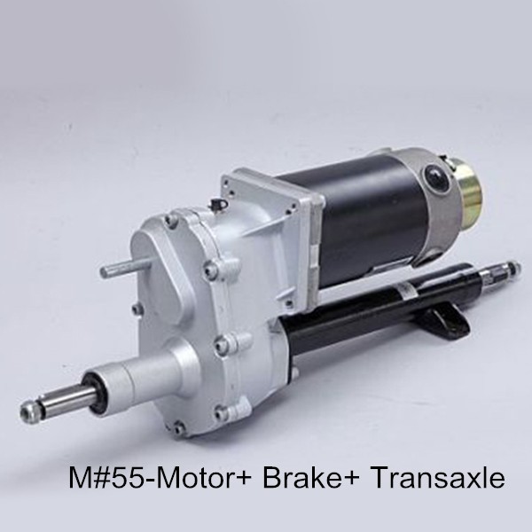 M55 Transaxle Assembly 750W motor 4200rpm with brake mobility scooter