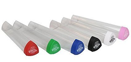 Playmat Tube - Monster Protectors Prism-shaped Play Mat Tube (White)- Won't Roll