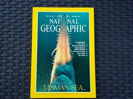 National Geographic January 1997, Nat Geo Magazine, Beneath the Tazman Sea - $7.00