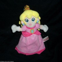 8" Nintendo Mario Princess Doll Girl Pink Dress Stuffed Animal Plush Toy Party - $13.10