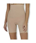 Assets by Spanx Womens Size 2 Micro High Waist Mid-Thigh Shaper Color Buff 58F42 - $27.71