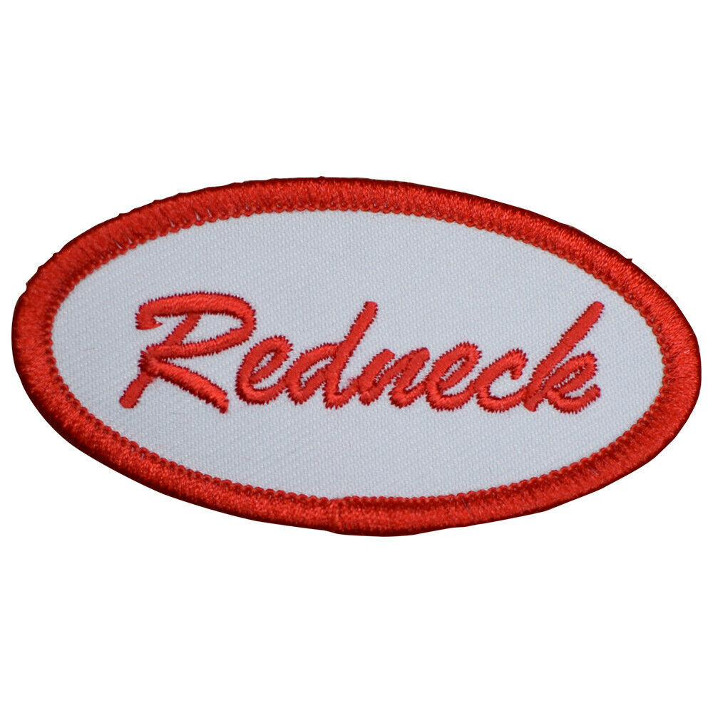 Redneck Patch - Hick, Hillbilly, Country Badge 3 (Iron on)