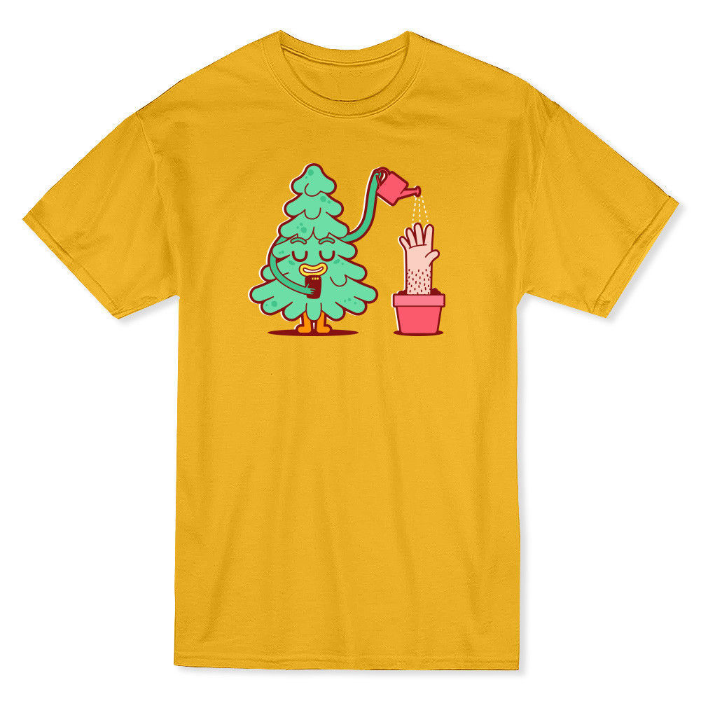 Image of Funny Pine Tree Ironic Design Men's T-shirt