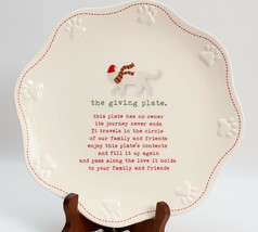 The Giving Plate Cat Theme New With Tags Porcelain - $8.59